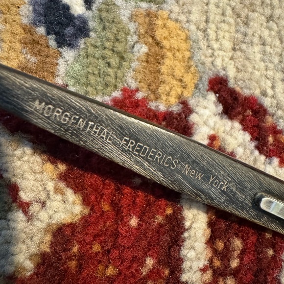 Morganthal Frederics Genuine Horn Glasses Gray H17-H10 - Picture 7 of 7